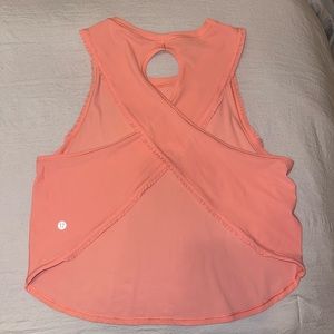 Cross Cross Open Back Tank